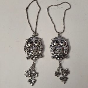 Owls metal Key Chains